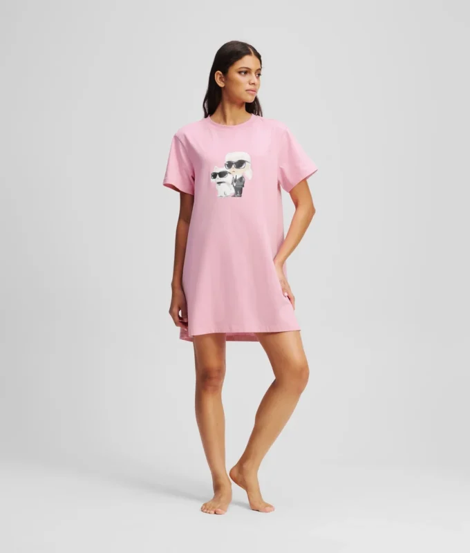 IKON T-SHIRT PAJAMA DRESS IKON T-SHIRT PAJAMA DRESS