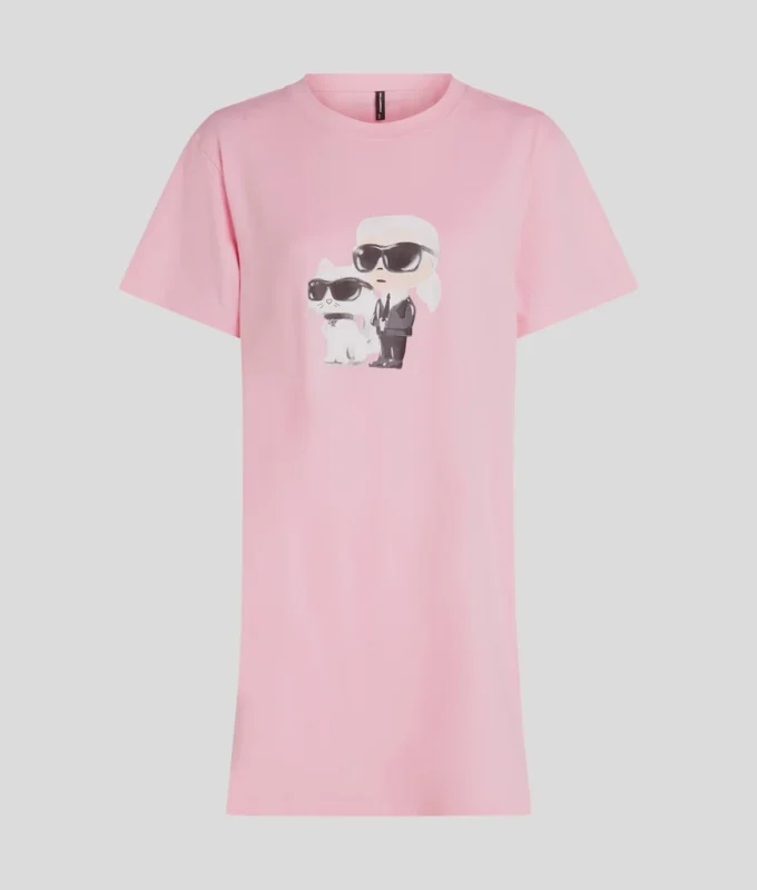 IKON T-SHIRT PAJAMA DRESS IKON T-SHIRT PAJAMA DRESS