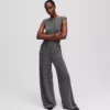 JERSEY RHINESTONE JUMPSUIT JERSEY RHINESTONE JUMPSUIT