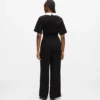 Jumpsuit με χαρακτηριστικό γιακά