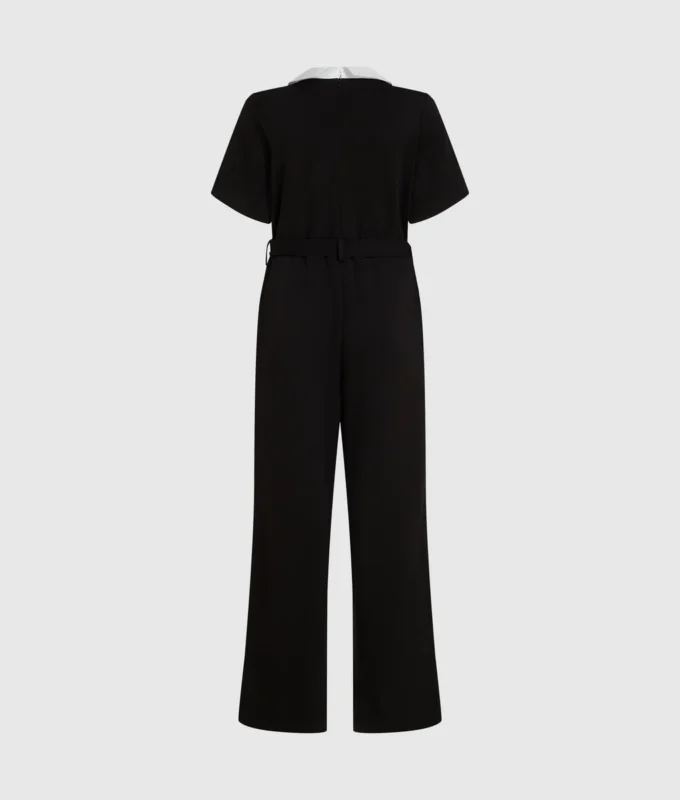 Jumpsuit με χαρακτηριστικό γιακά