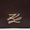 K/Autograph γυαλιστερή τσάντα χιαστί K/Autograph γυαλιστερή τσάντα χιαστί