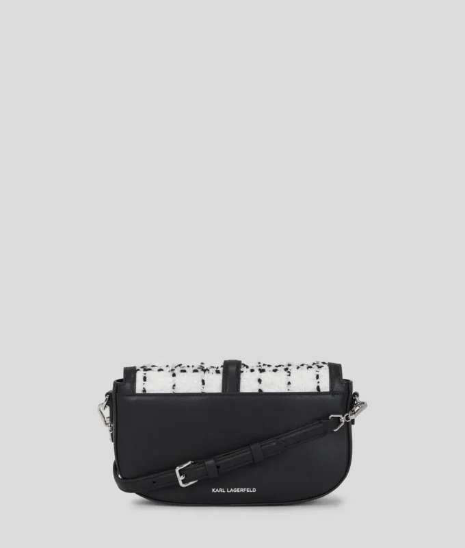 K/AUTOGRAPH PADLOCK BOUCLÉ SHOULDER BAG K/AUTOGRAPH PADLOCK BOUCLÉ SHOULDER BAG