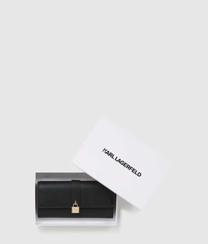 K/Autograph padlock μεγάλο πορτοφόλι K/Autograph padlock μεγάλο πορτοφόλι