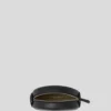 K/CIRCLE EMBOSSED LOGO ROUND CROSSBODY BAG K/CIRCLE EMBOSSED LOGO ROUND CROSSBODY BAG