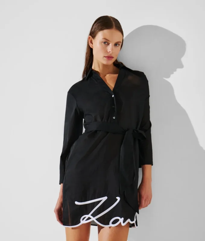K/SIGNATURE BEACH SHIRT DRESS K/SIGNATURE BEACH SHIRT DRESS