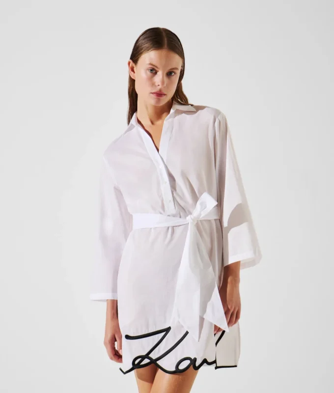 K/SIGNATURE BEACH SHIRT DRESS K/SIGNATURE BEACH SHIRT DRESS