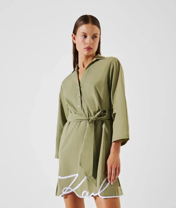 K/SIGNATURE BEACH SHIRT DRESS K/SIGNATURE BEACH SHIRT DRESS