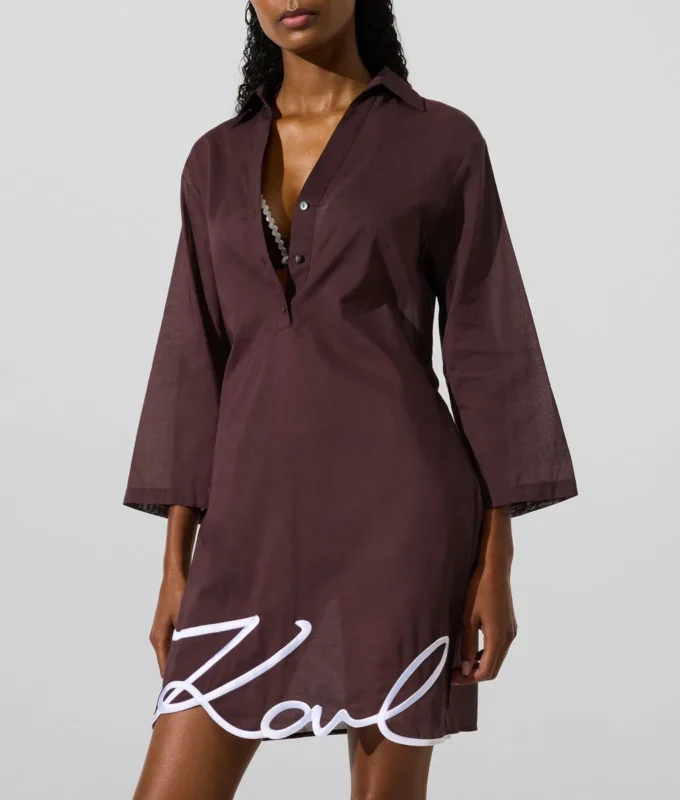 K/SIGNATURE BEACH SHIRT DRESS K/SIGNATURE BEACH SHIRT DRESS