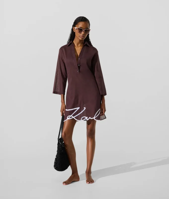 K/SIGNATURE BEACH SHIRT DRESS K/SIGNATURE BEACH SHIRT DRESS
