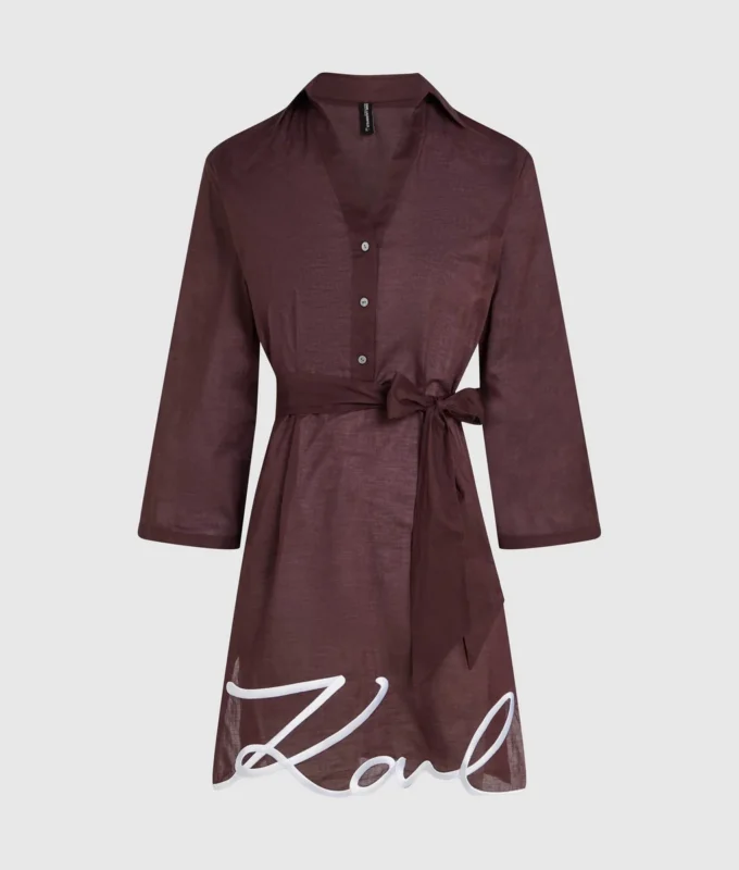 K/SIGNATURE BEACH SHIRT DRESS K/SIGNATURE BEACH SHIRT DRESS