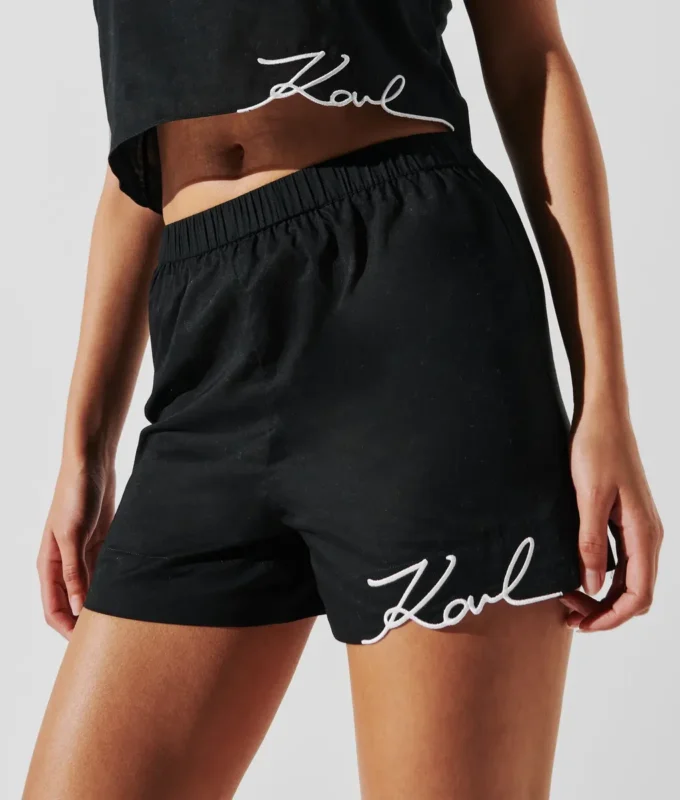 K/SIGNATURE BEACH SHORTS