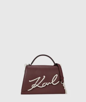 K/SIGNATURE MEDIUM CROSSBODY BAG