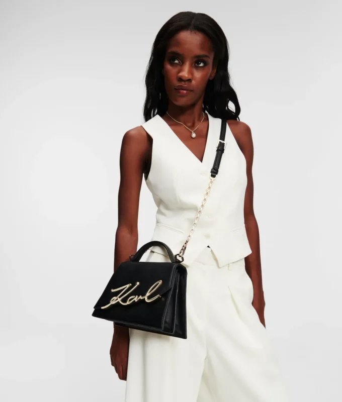 K/SIGNATURE MEDIUM CROSSBODY BAG K/SIGNATURE MEDIUM CROSSBODY BAG