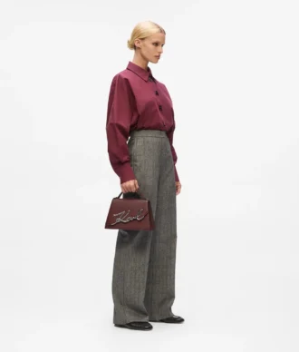 K/SIGNATURE MEDIUM CROSSBODY BAG