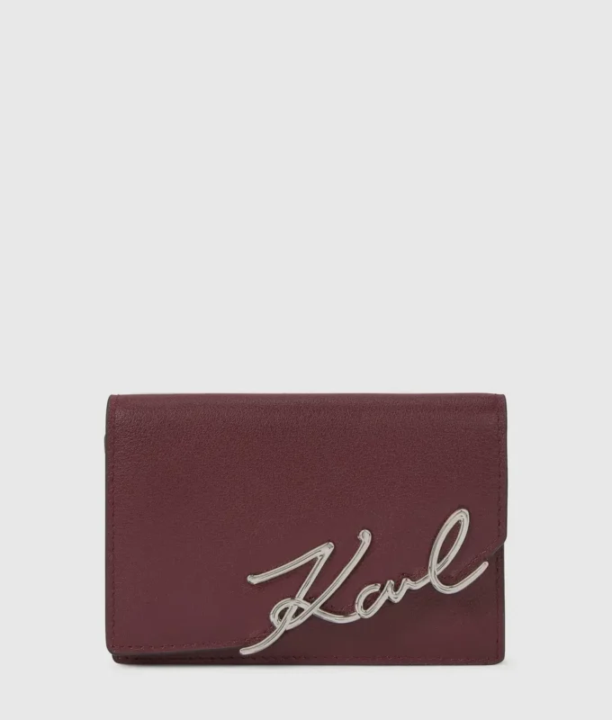 K/Signature μικρό πορτοφόλι K/Signature μικρό πορτοφόλι