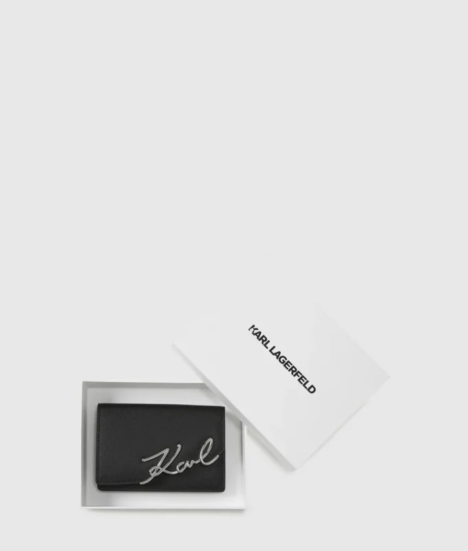 K/Signature μικρό πορτοφόλι K/Signature μικρό πορτοφόλι