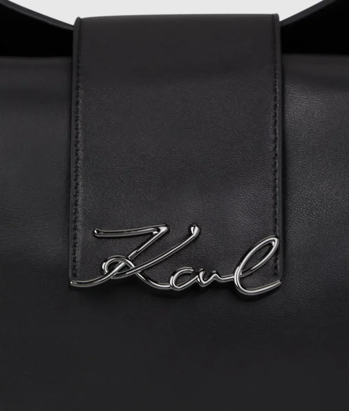 K/Signature oversized moon bag
