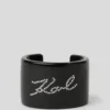 K/SIGNATURE RHINESTONES CUFF BRACELET K/SIGNATURE RHINESTONES CUFF BRACELET