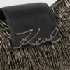 K/Signature τσάντα με χάντρες σε σχήμα φεγγαριού