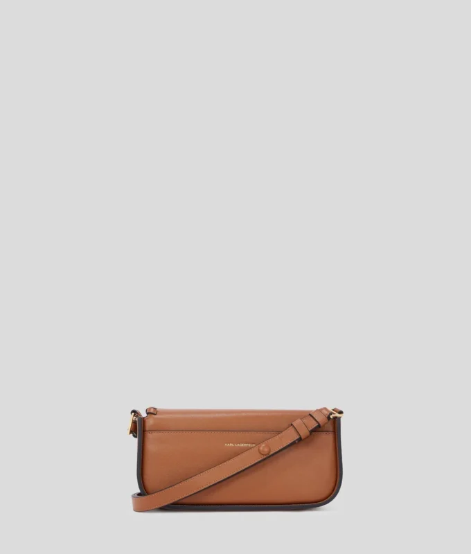K/SIGNATURE WHIPSTITCH CROSSBODY BAG K/SIGNATURE WHIPSTITCH CROSSBODY BAG