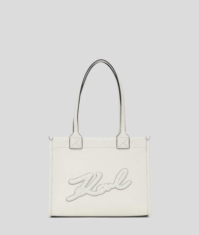 K/SKUARE GRAINY MEDIUM TOTE BAG K/SKUARE GRAINY MEDIUM TOTE BAG