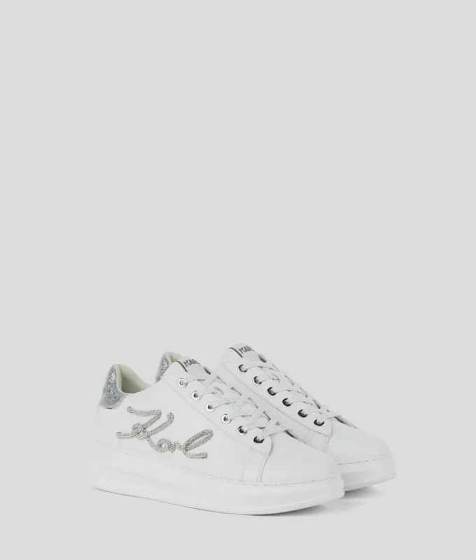 KAPRI SIGNIA RHINESTONE SNEAKERS