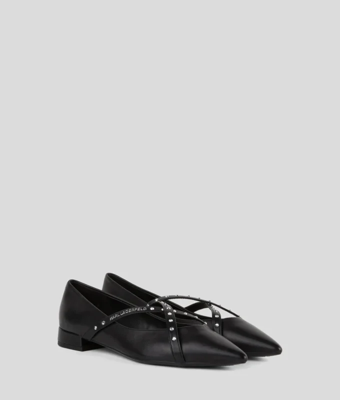 KERRIE KROSSTRAP STUDS FLATS KERRIE KROSSTRAP STUDS FLATS