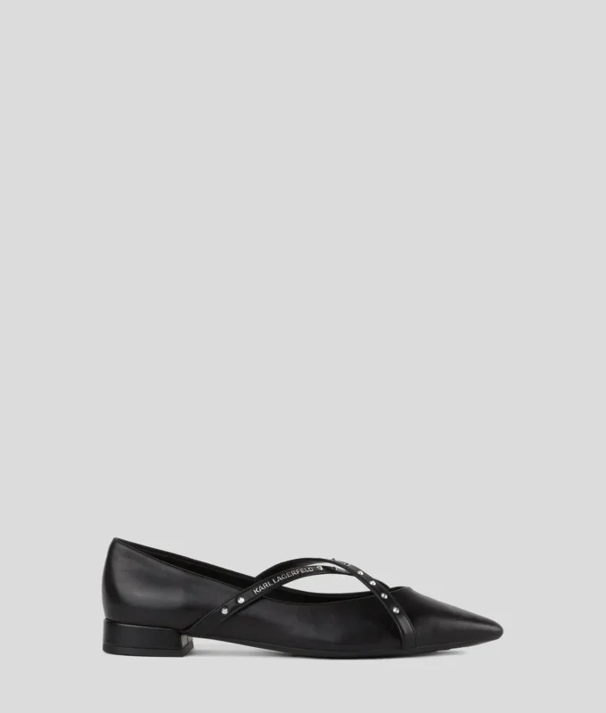 KERRIE KROSSTRAP STUDS FLATS KERRIE KROSSTRAP STUDS FLATS