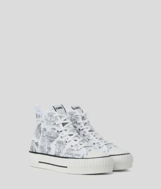 KL X JORGE PARRA HIGH-TOP SNEAKERS KL X JORGE PARRA HIGH-TOP SNEAKERS