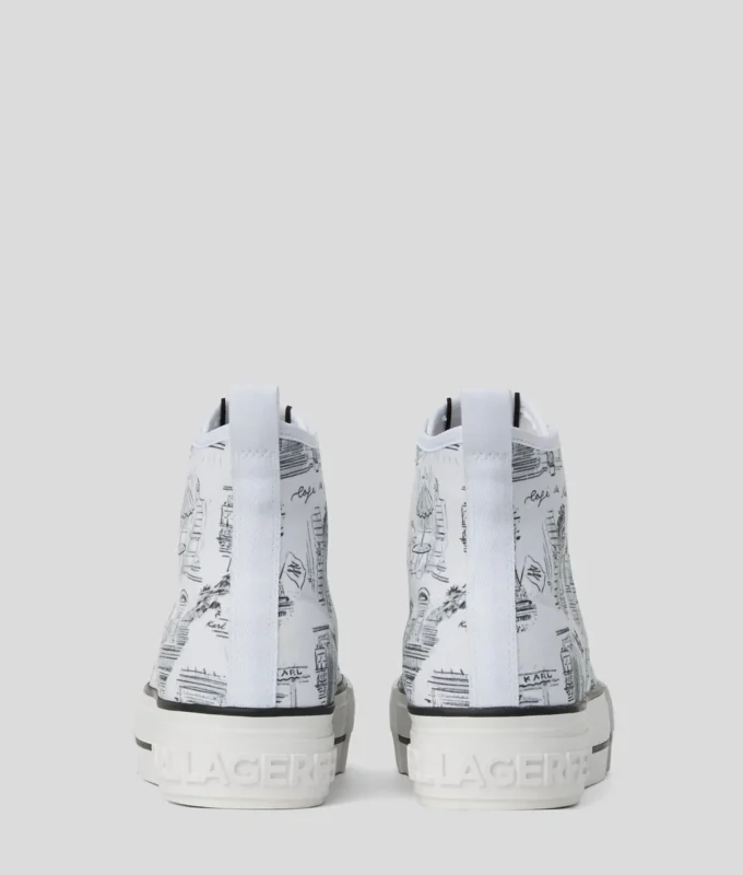 KL X JORGE PARRA HIGH-TOP SNEAKERS KL X JORGE PARRA HIGH-TOP SNEAKERS