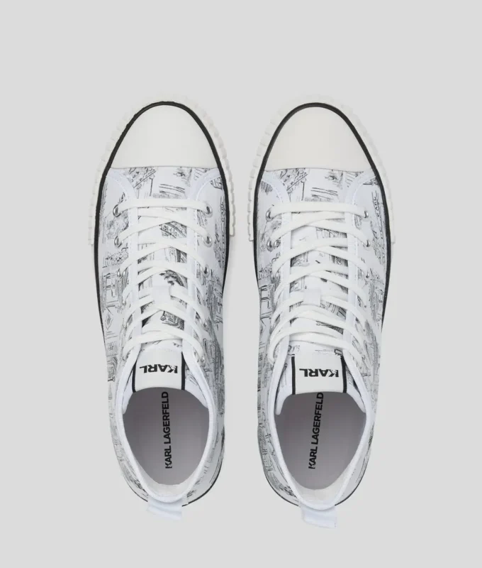 KL X JORGE PARRA HIGH-TOP SNEAKERS KL X JORGE PARRA HIGH-TOP SNEAKERS