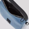 KLJ BOX LOGO COATED MINI HOBO BAG