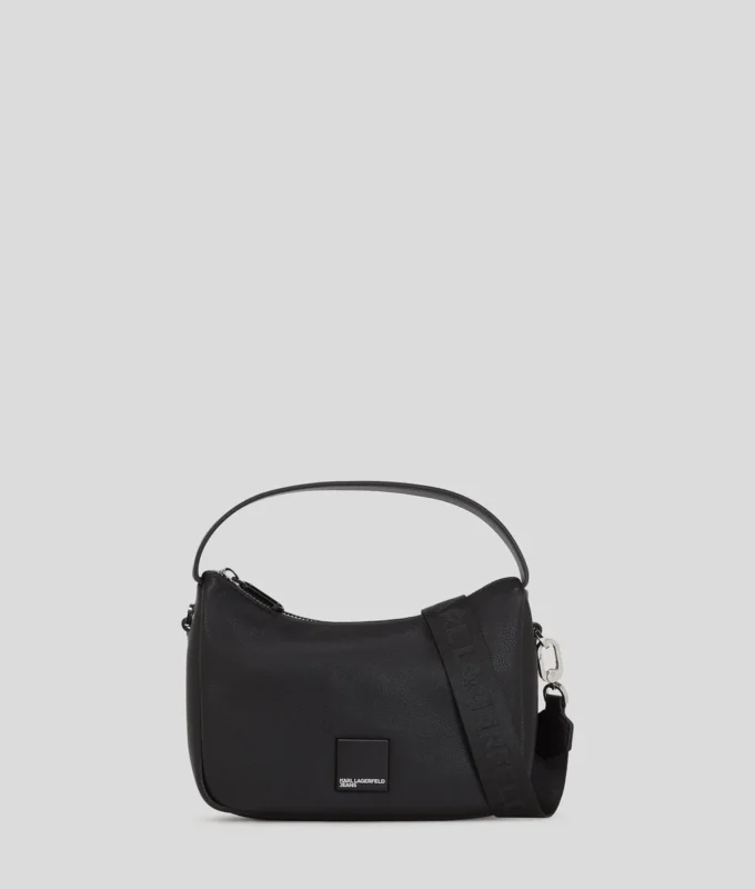 KLJ BOX LOGO SOFT MINI HOBO BAG