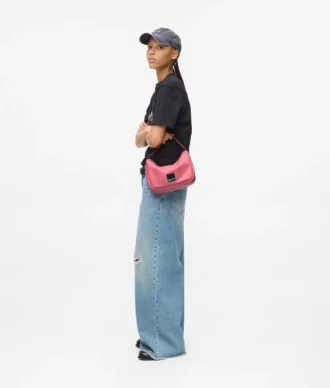 KLJ BOX LOGO SOFT MINI HOBO BAG