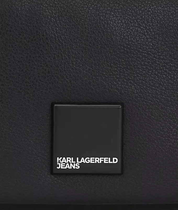KLJ BOX LOGO SOFT MINI HOBO BAG