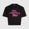Κοντό T-shirt με γκράφιτι Κοντό T-shirt με γκράφιτι