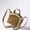 Μικρή τσάντα tote K/Circle από δέρμα προβάτου Μικρή τσάντα tote K/Circle από δέρμα προβάτου