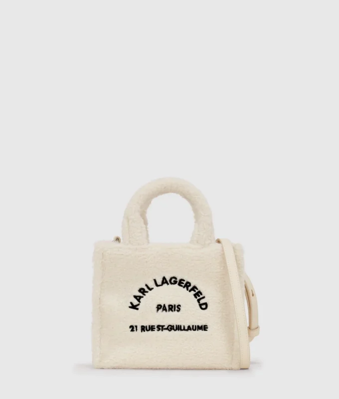 Μίνι τσάντα Rue St-Guillaume από shearling Μίνι τσάντα Rue St-Guillaume από shearling