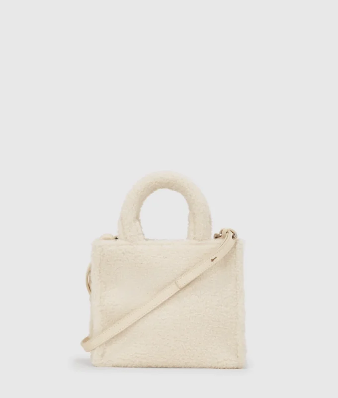 Μίνι τσάντα Rue St-Guillaume από shearling Μίνι τσάντα Rue St-Guillaume από shearling