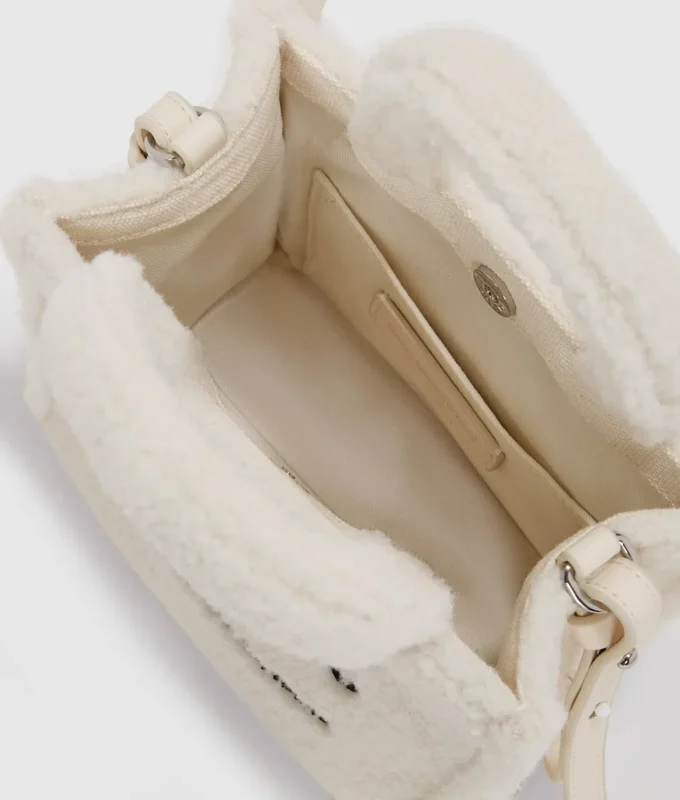 Μίνι τσάντα Rue St-Guillaume από shearling Μίνι τσάντα Rue St-Guillaume από shearling