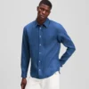 MONOGRAM LINEN SHIRT MONOGRAM LINEN SHIRT