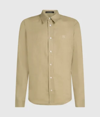 MONOGRAM LINEN SHIRT