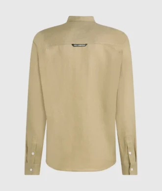 MONOGRAM LINEN SHIRT