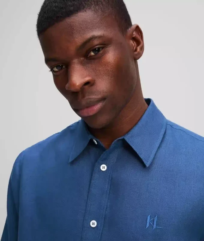 MONOGRAM LINEN SHIRT MONOGRAM LINEN SHIRT