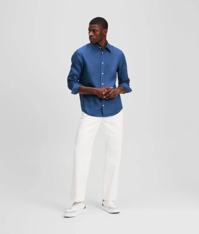 MONOGRAM LINEN SHIRT MONOGRAM LINEN SHIRT