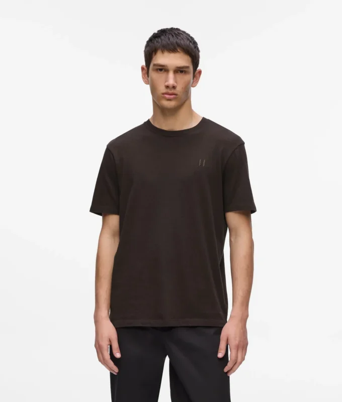 MONOGRAM WOOL-BLEND T-SHIRT