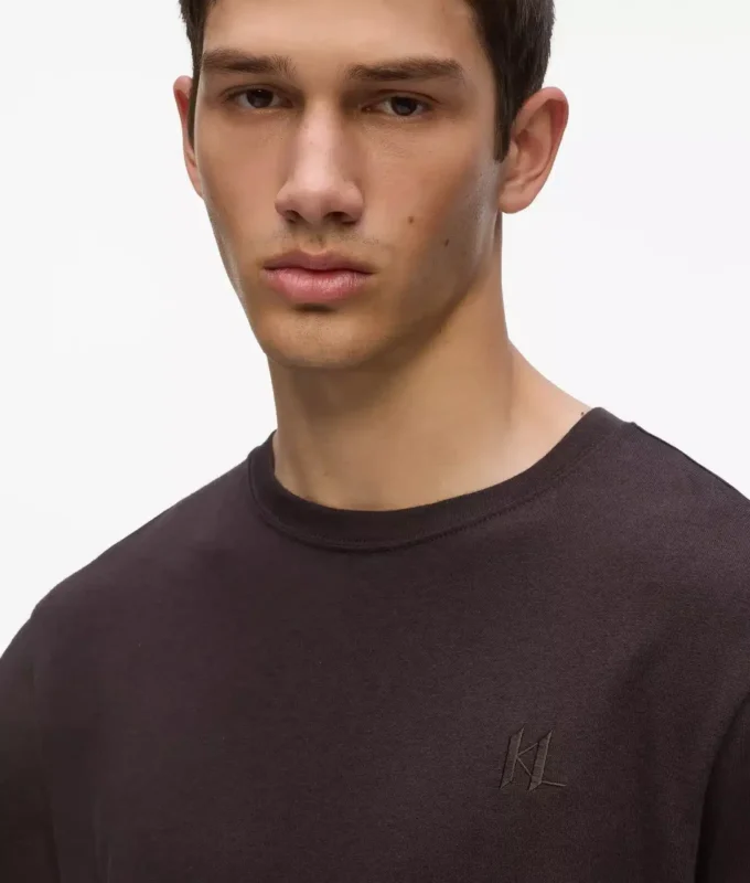 MONOGRAM WOOL-BLEND T-SHIRT