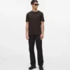 MONOGRAM WOOL-BLEND T-SHIRT