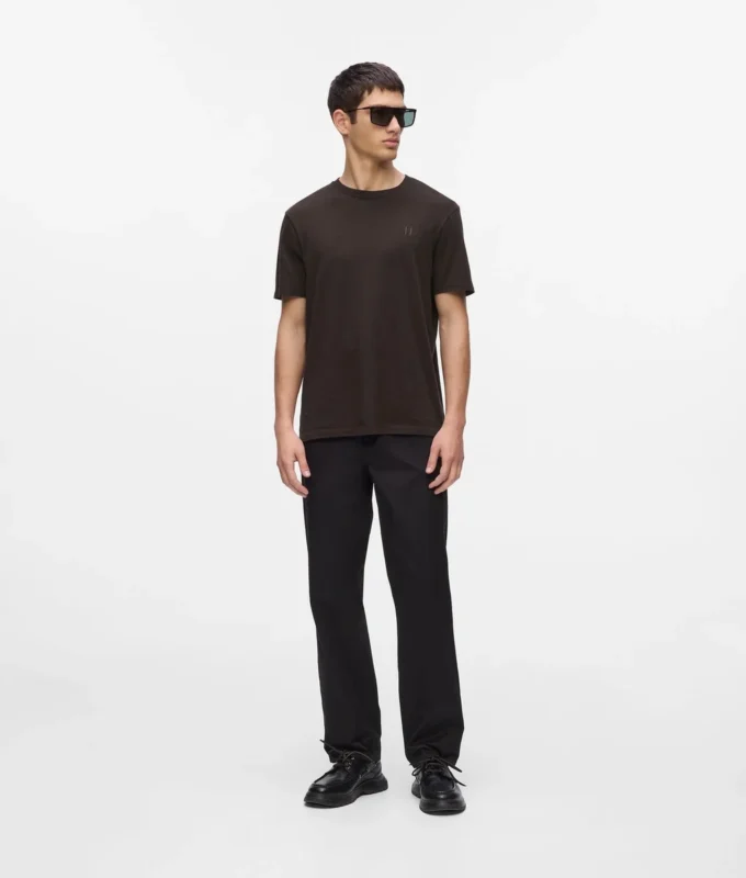 MONOGRAM WOOL-BLEND T-SHIRT